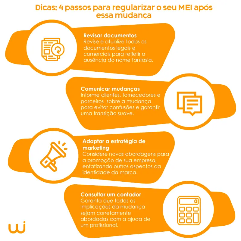 dicas: 4 passos para regularizar o nome fantasia do seu MEI - wise cont